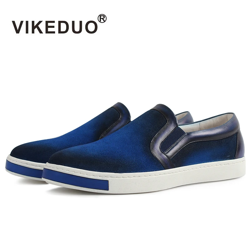 Vikeduo/ г.; Лидер продаж; винтажный дизайн ручной работы; модная Роскошная брендовая мужская обувь из натуральной кожи; мужская повседневная обувь для скейтборда