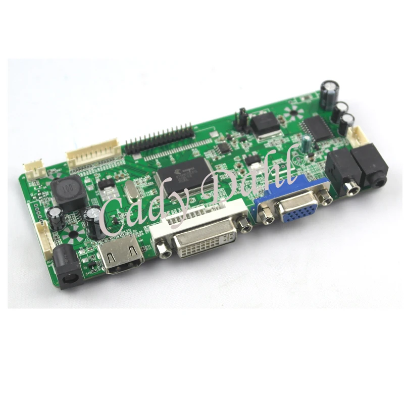 HDMI+ DVI+ VGA+ аудио LVDS ЖК-модуль контроллера DIY комплект для Raspberry PI 3 ips TFT ЖК-панель матричный экран дисплей
