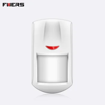

FUERS Zone Wide Angle 433MHz PIR Motion Sensor Infrared Detection for G90B 3G G90B Plus 2G WiFi GSM Security Alarm System