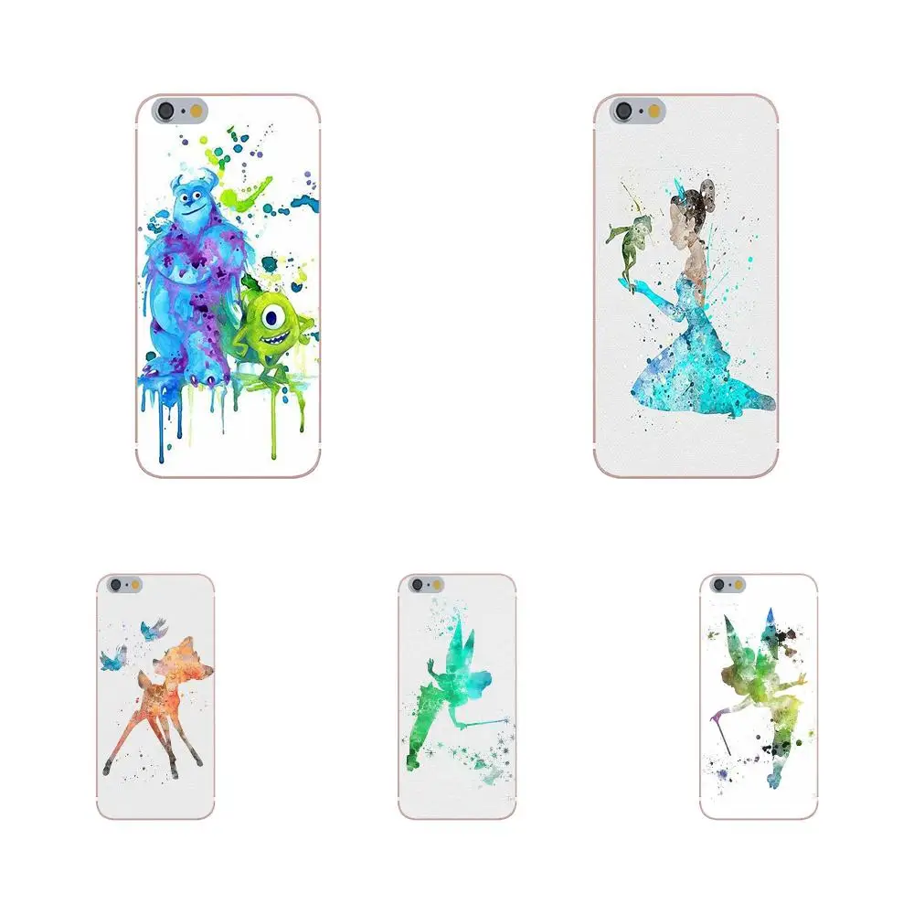 Oedmeb для Xiao mi Red 5 4A 3 S Pro 4 4i 5s Max Mix 2 Note Plus TPU Mobile Ariel Little Mermaid Акварельная | Мобильные
