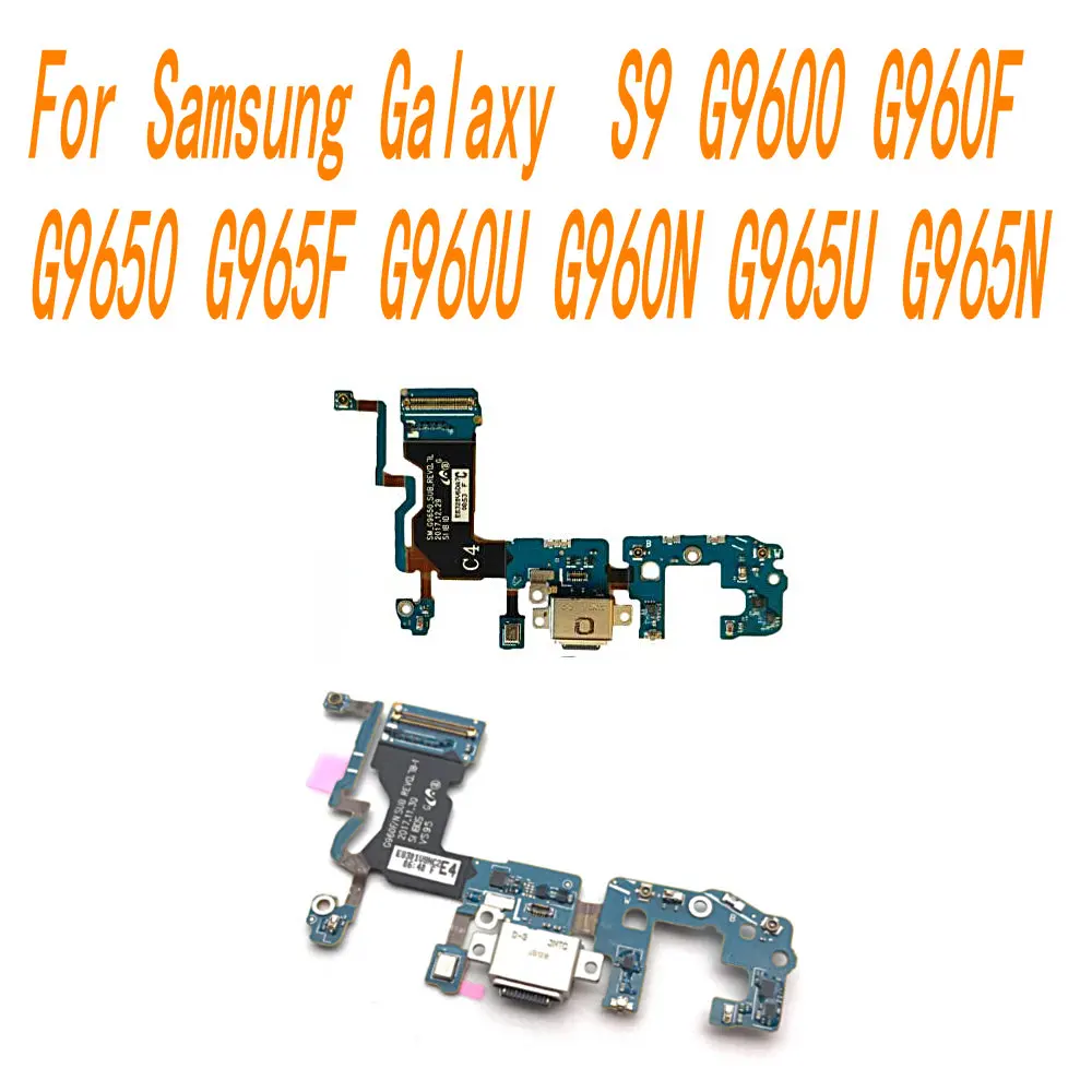 Для Samsung Galaxy S9 Plus G9600 G960F G9650 G965F G960U G960N G965U G965N микрофон USB порт Разъем для док-станции