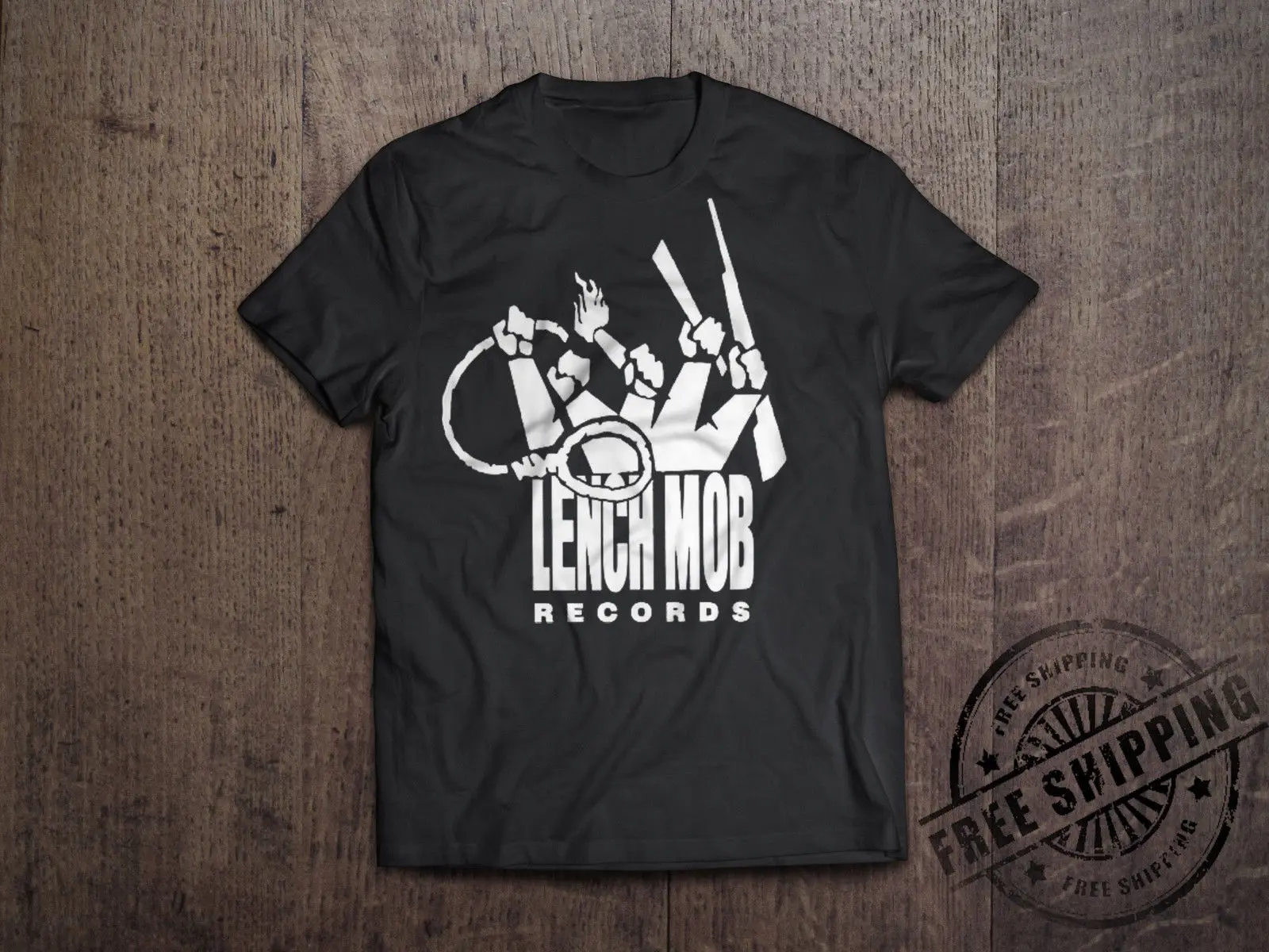 Lench Mob Ice Cube Custom Мужская модная футболка абсолютно новая-черная S-3XL летняя футболка с круглым вырезом, Бесплатная доставка дешевая футболка