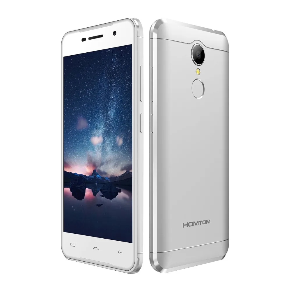 HOMTOM HT37 Android смартфон MTK6580 четырехъядерный 1,3 ГГц 16 Гб rom 2 Гб ram 5,0 дюймов HD отпечаток пальца 13 МП 3000 мАч мобильный телефон