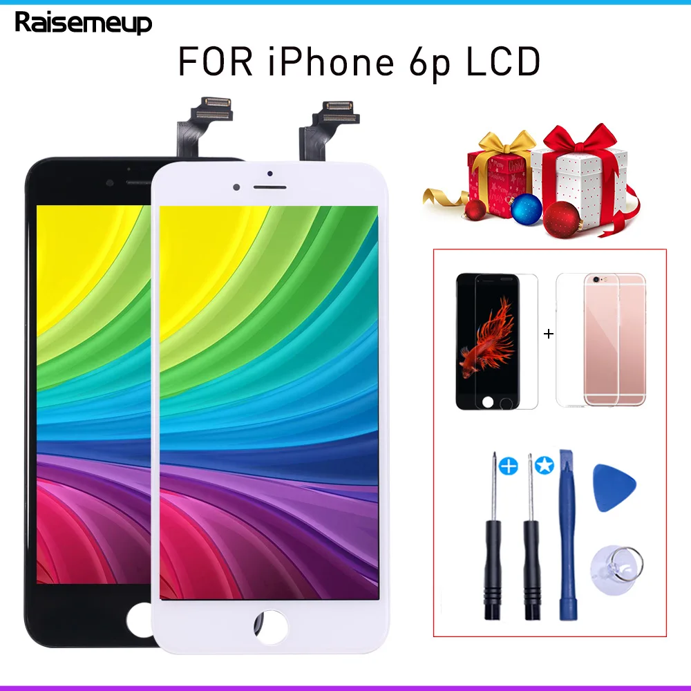 ЖК дисплей для iPhone 6 plus p A1522 A1524 A1593 с сенсорным экраном и дигитайзером в сборе