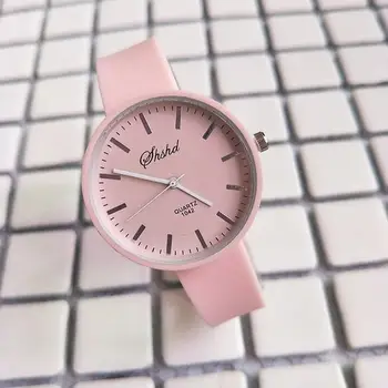 

Hot Sales Candy Color Silicone Belt Watches Women Ladies Jelly Dress Fashion Simple Quartz Wristwatch Relogio Feminino