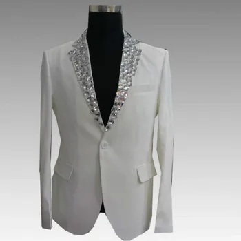 

Bar night club, sequins, men's suits, singers, hand-stitched costume guest DJ stage, chair, studio clothing