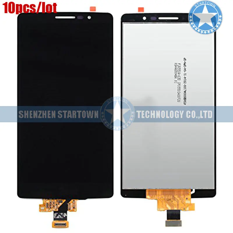 

10pcs/lot Replacement LCD display Digitizer touch screen Panel Lens Assembly For LG G Stylus H631 LS770 MS631 H635 H630(Black)