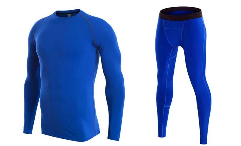 

2018 Solid O-Neck Full Sleeve Long Trousers Pullover Jogging Suits Running Cycling Outdoor Sport Clothing Quick Dry Running Sets