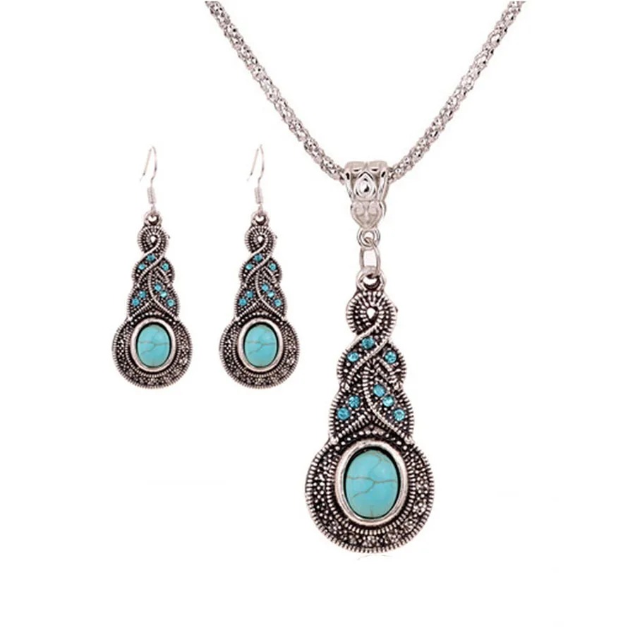 turquoise jewelry set
