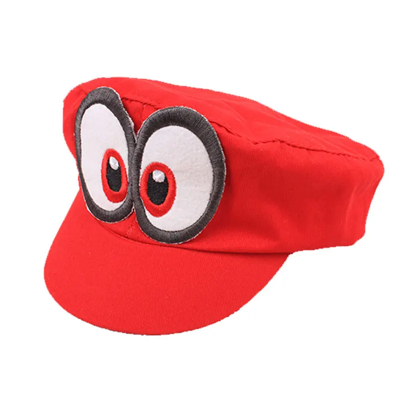 Аниме Супер Марио Одиссея шляпа кепки взрослых детей косплей Бейсбол костюм ручной работы