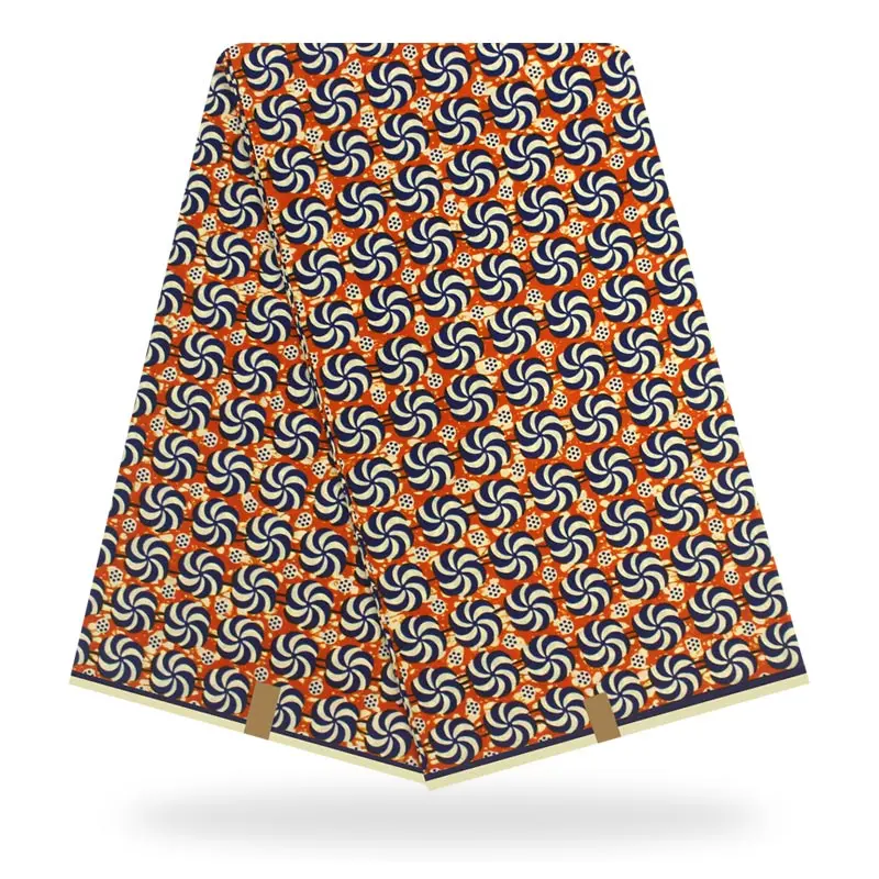 

High quality! African, authentic Hollandai 'wax 6 yards / lot reliable Dutch Hollandai' African style wax ! P71613