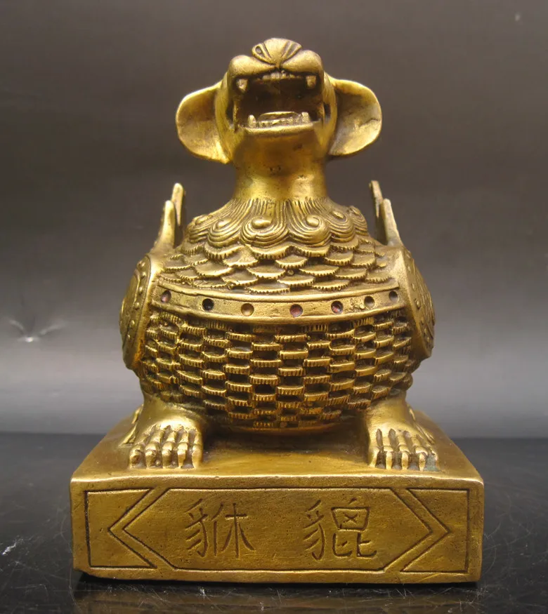 

wholesale bronze factory Copper pi xiu decoration lucky fortune pi xiu Large decoration gift