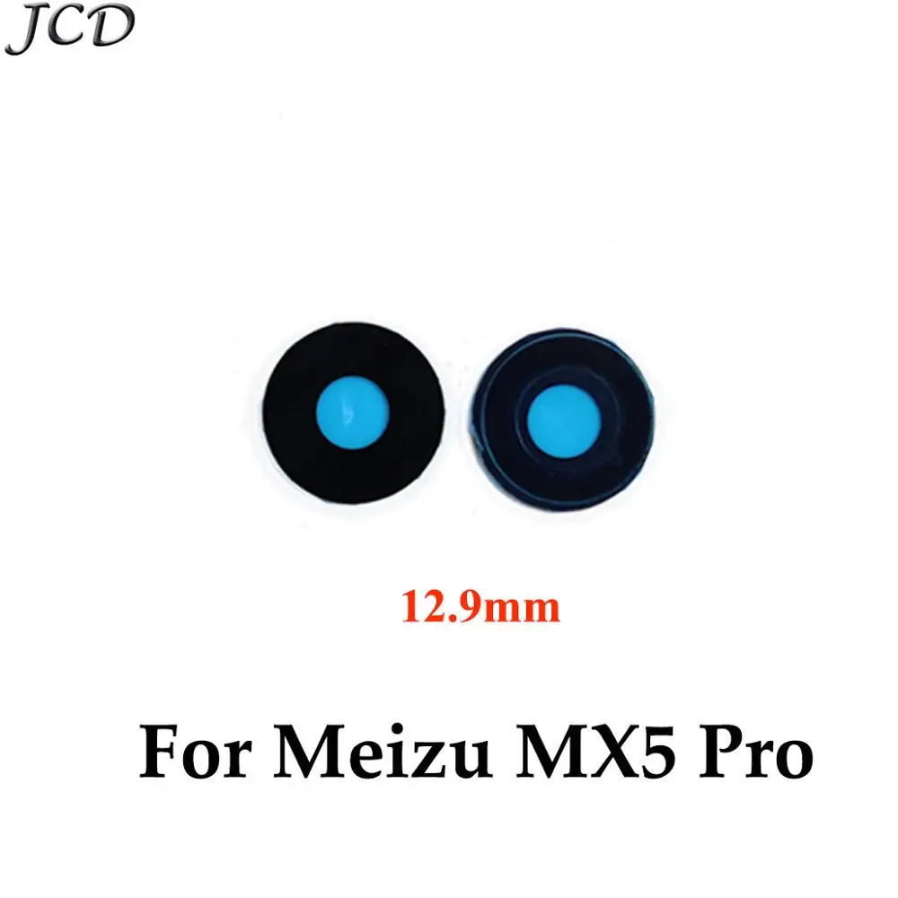 JCD задняя Камера Стекло объектив для Meizu MX4 MX5 Pro 5 7 Plus E2 E3 U10 U20 M15 lite 15 плюс для meilan M1 M2 M3 M5s M6 Примечание S6 - Цвет: For Meizu MX5 pro