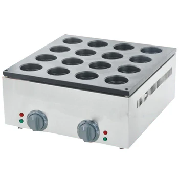 

1PC FY-2233B 16 Hole Electric Aluminum Plate Layer Cake Machine ( pattern in bottom board) Red bean Machine