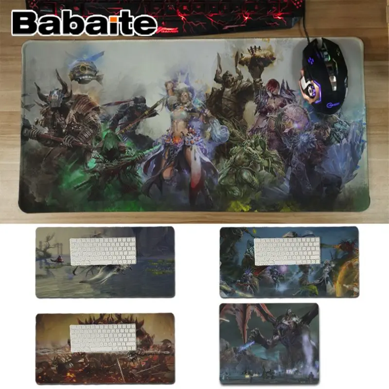 

Babaite Hot Sales Guild Wars Office Mice Gamer Soft Mouse Pad Laptop Gaming Lockedge Mice Mousepad