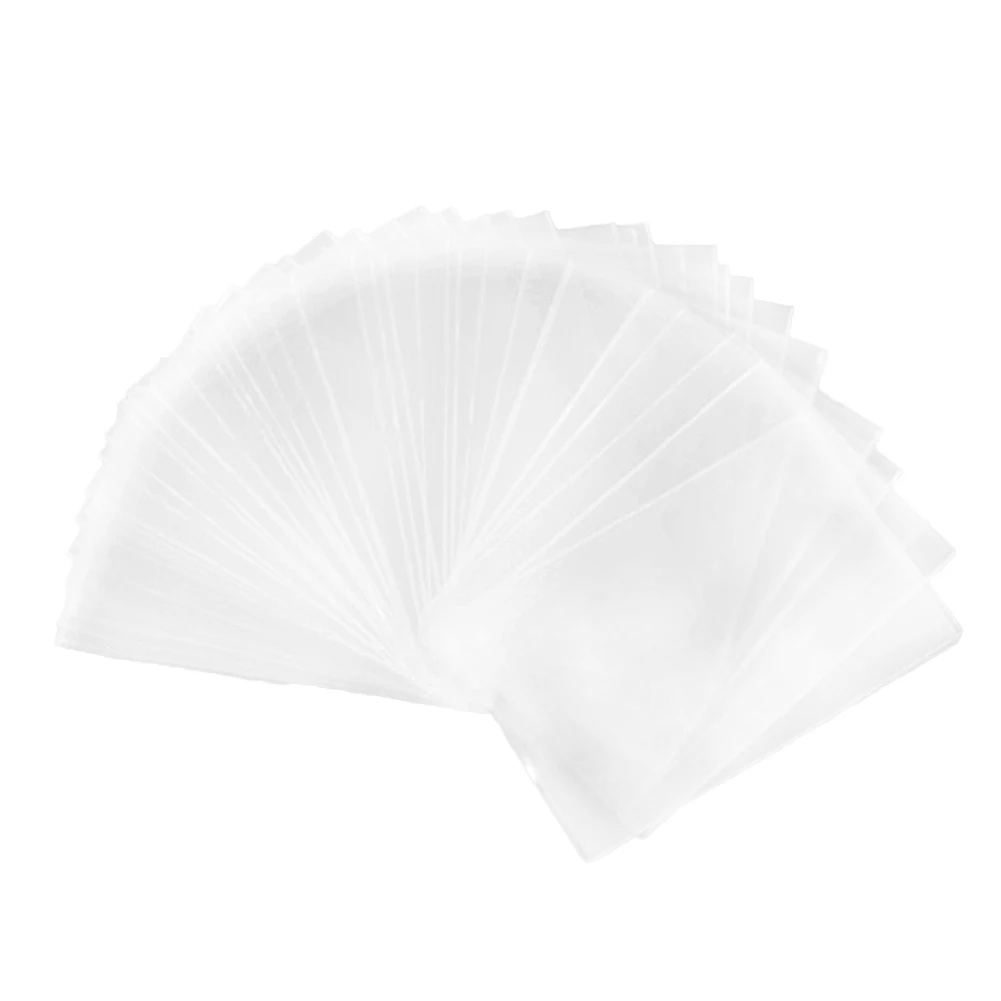 100Pcs Clear Game Tarot Three Kingdom Poker Football Star Card Sleeves Protector HOT