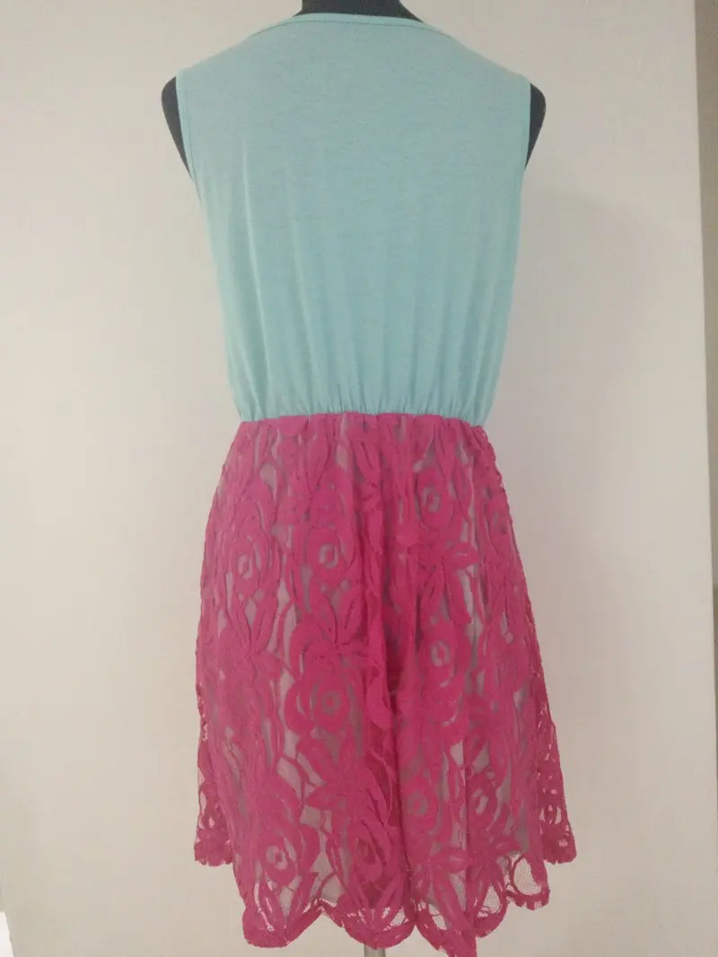 Mother And Daughter Sun Dress Baby Girls Lace Dresses Kids And Parents Summer Dress Family Matching Outfits