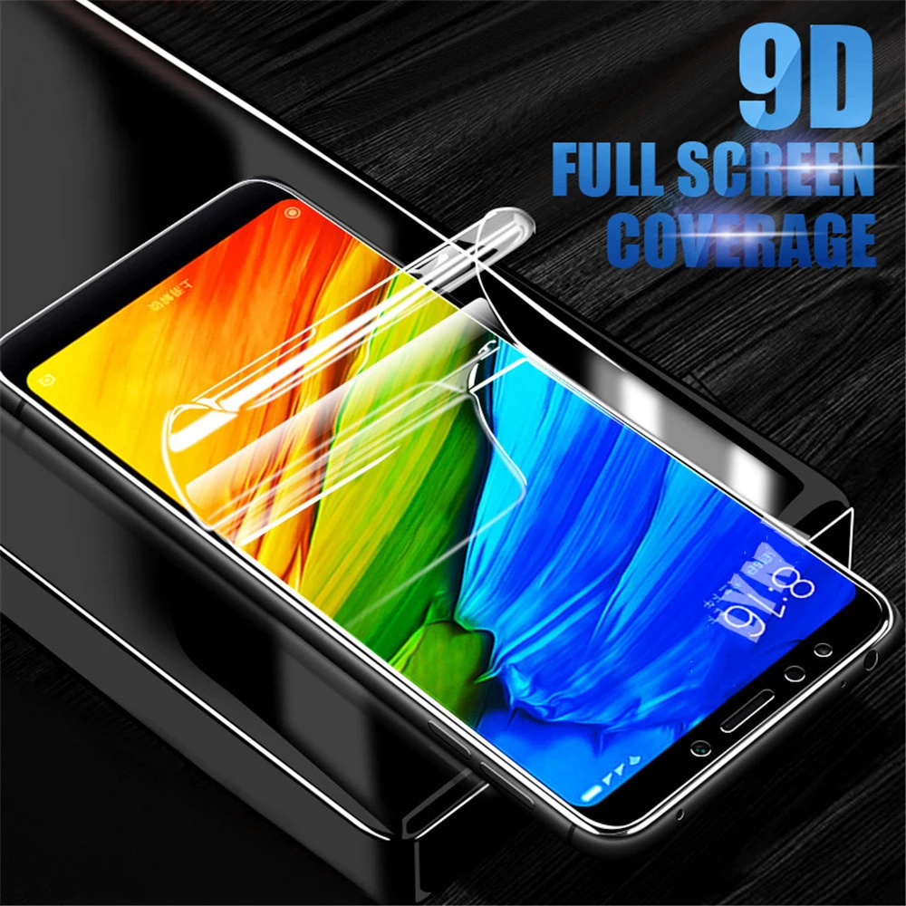 

For Xiaomi 9 8 Lite Mix 3 Max 3 Note3 PocoPhone F1 Hydrogel Screen Protector Full Screen Protector Film For Redmi Note 7 6 5 Pro
