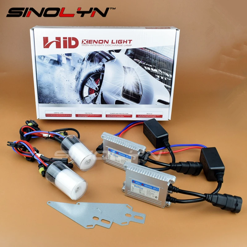  12V 35W AC Premium HID Xenon Conversion Kit Slim Ballast Headlights/Fog lights H1 H3 H7 9005 HB3 9006 HB4 H11 4300K 6000K 8000K 