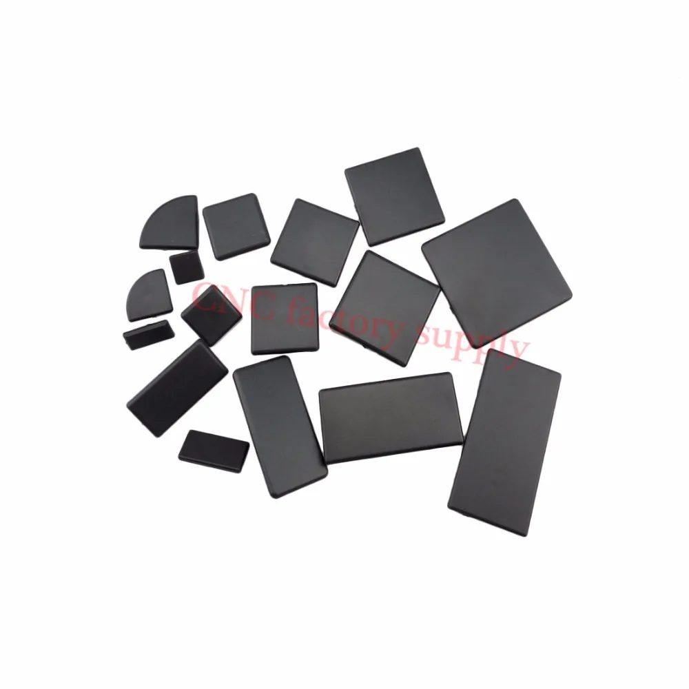 CNC 3d части принтера пластиковая торцевая крышка Накладка черная для ЕС алюминиевый профиль 2040 3030 3060 4040 4080 4545 нейлоновая Торцевая крышка