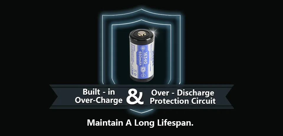 2 шт. литий XTAR 16340 650 mAh 3,6 V защищенный Перезаряжаемые Li-Ion Батарея по MC1 MC2 PB2 VC2 VC4 SV2 VP4 плюс MC6 зарядное устройство