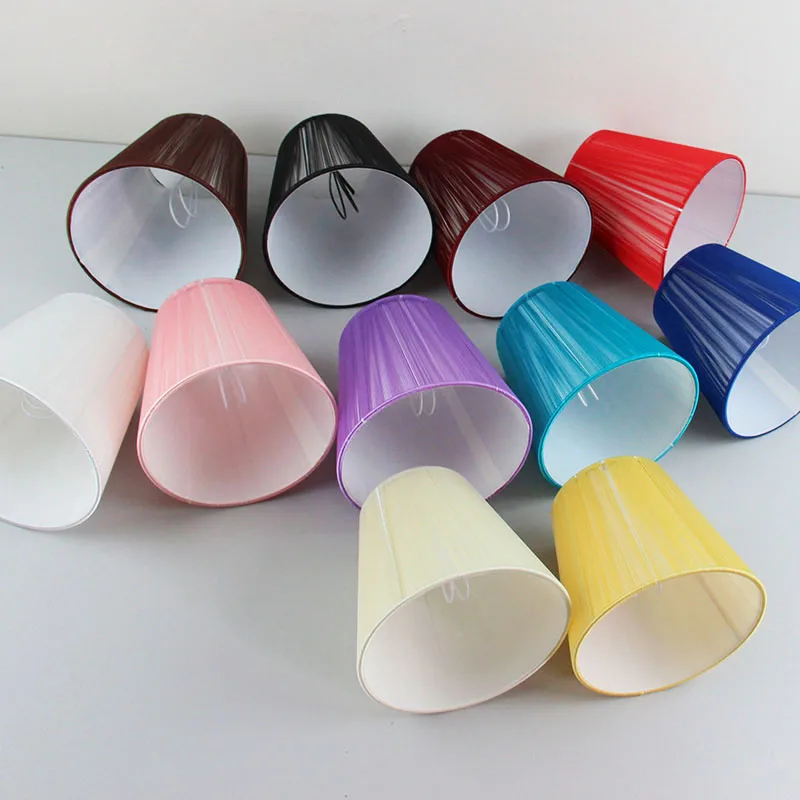 verhoging Tulpen Pebish NIEUW! hoogwaardige 14 cm Mini Pull lijn lampenkap Moderne, gekleurde stof  lampenkappen covers, Clip op|lamp shade cover|fabric lamp shadeslamp shade  - AliExpress