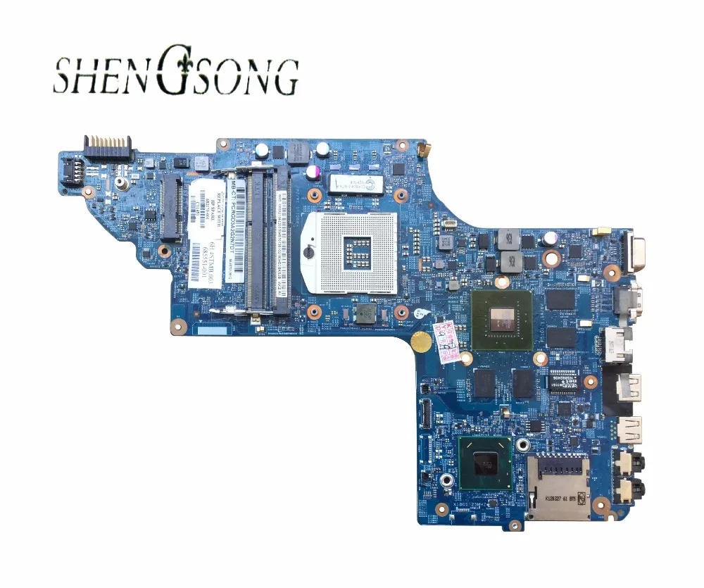 online 682170 501 Frete Grátis laptop motherboard 682170 001 para HP Pavilion DV6 DV6 7000 630 M 2G Notebook PC systemboard 100% Testado