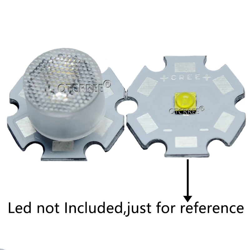13 мм 3535 CREE XPE XPE2 XPG XPG2 XTE Epi led/полусветодиодный ОД светодиодный объектив