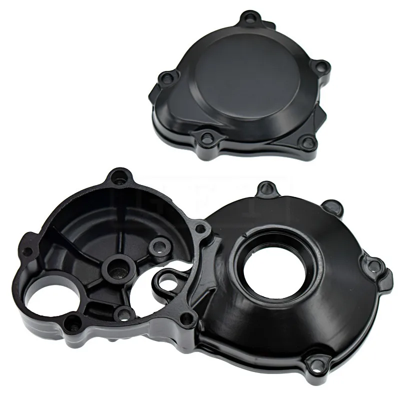 B00YWCKWRI XKMT-Engine Stator Cover Compatible With Suzuki 2005 2006 2007 2008 Gsxr1000 Chromed Left Side 