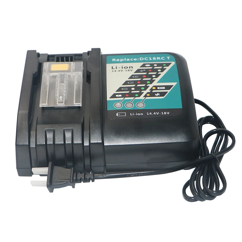 Power Tool Rechargeable Battery Charger For Makita Dc18rc Liion