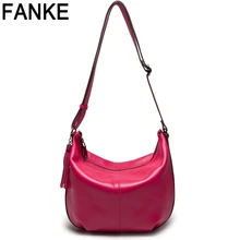 New Designer Fashion High Quality Leather Women’s Designer Hobo Handbags Tassel Genuine Leather Cowhide Crossbody Messenger Bags