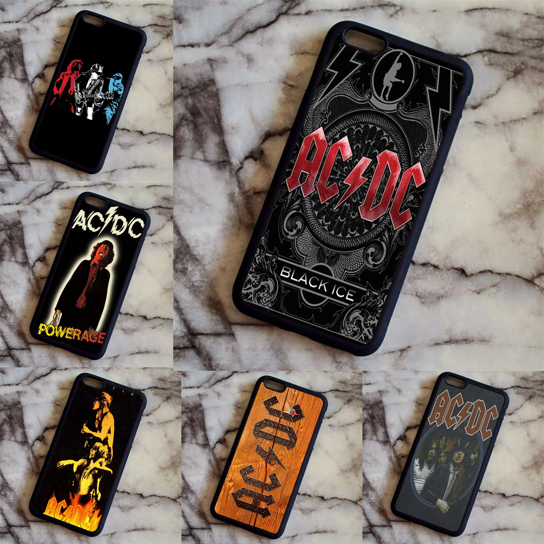 KETAOTAO ACDC Rock Band Новый чехол для телефона s iPhone 4S 5C SE 5 5S 6 6S 7 8 Plus XR XS Max из мягкого ТПУ
