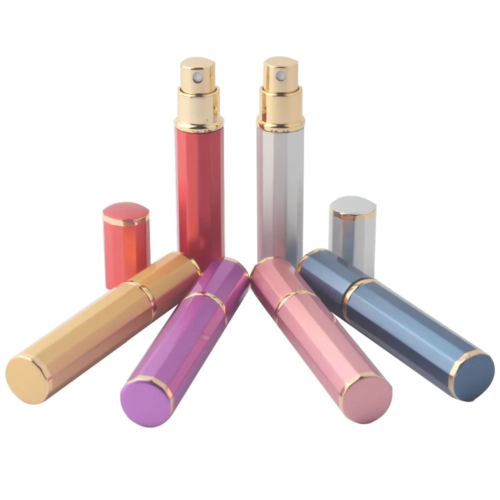 

XYZ mini empty colorful 8ML perfume bottle 8cc travel can be filled with perfume atomizer free shipping jspp-27
