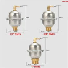 1/" 3/4" " BSP бойлер вентиляционный клапан авто латунный выпускной клапан понижающий давление предохранительный клапан SUS304 нержавеющая сталь