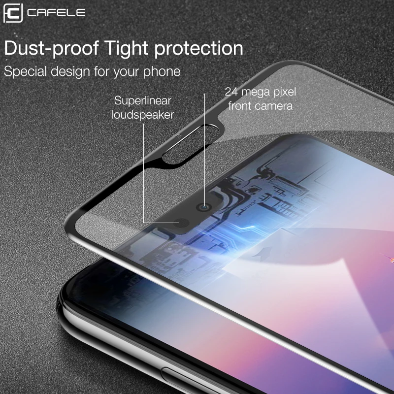 CAFELE закаленное Стекло пленка для huawei P20 Pro Экран Full Cover протектор Lite|Защитные