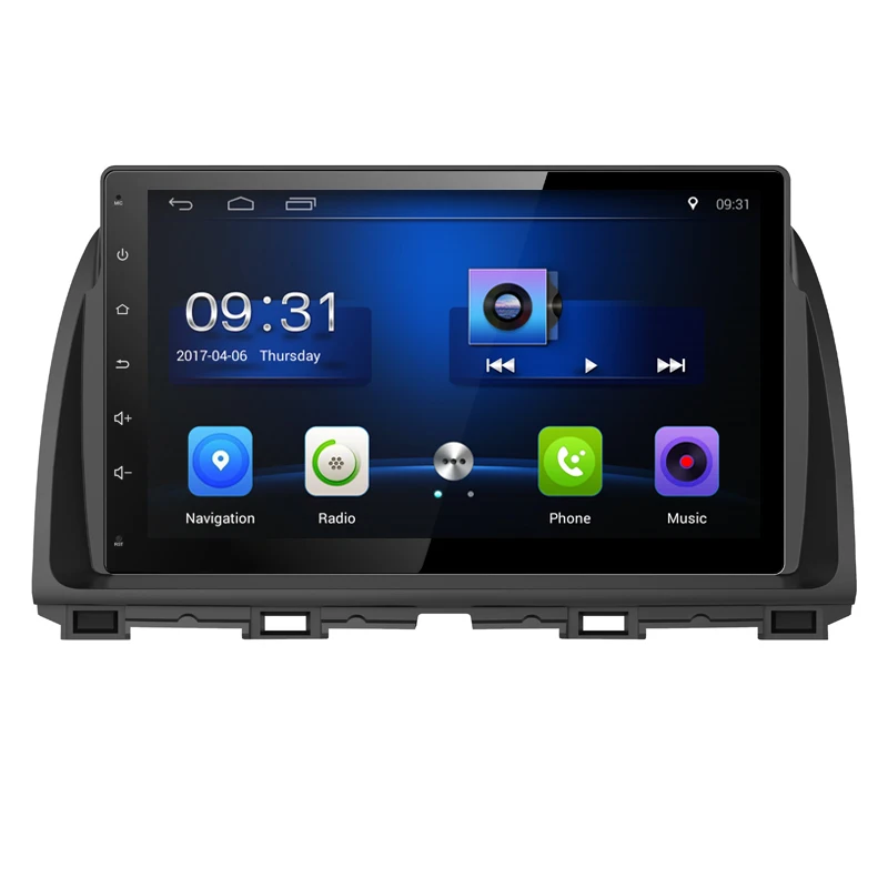 Четырехъядерный Android 8 1 1G RAM автомобильное радио для Mazda Atenza 2014 с GPS навигацией