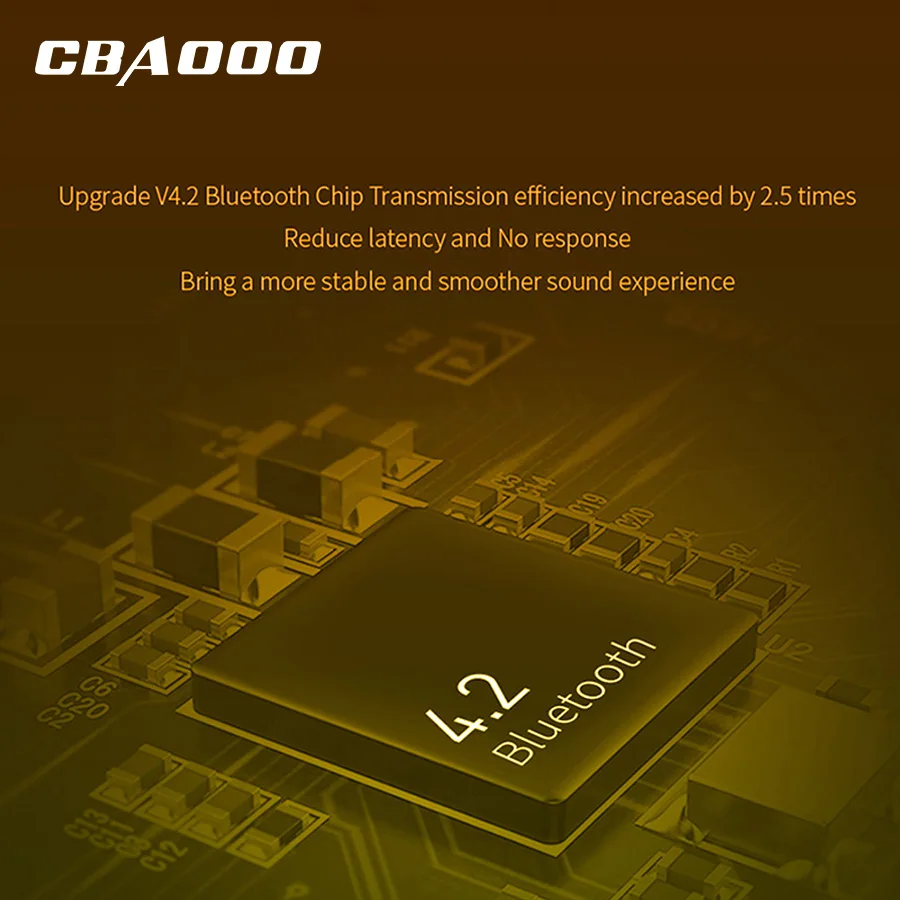 CBAOOO B800 Bluetooth Headphone Wireless Earphone Bluetooth Headset Sport Neckband with Microphone for android iphone xiaomi