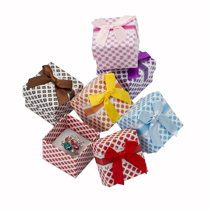 Buy Wholesale 24pcs/lot Jewelry Box 5*5*3cm Ring Box