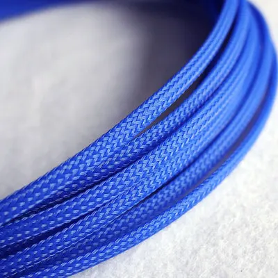 10 м 3/4/6/8/10/12 мм защита для домашних животных Нейлон Кабельные муфты кабель провод плетеный кабель рукав - Цвет: Blue