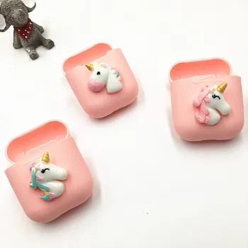 

Unicorn Silicone Earphone Case For Apple Airpods Shockproof Cover For Apple AirPods Cases Ultra Thin Air Pods Protector Case