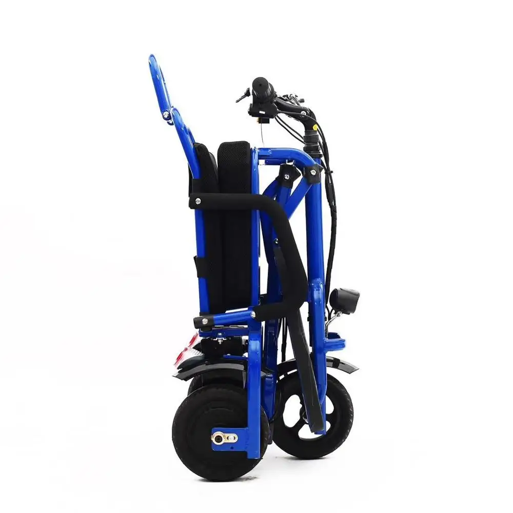 Discount UBGO 48V10A Single Driver Motor Powerful Three wheel Electric Scooter 10 Inch E-Scooter 2