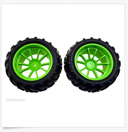HSP part 08045 wheels complete For 1/10 RC Buggy Truck Truggy Car scale vehicle spare parts