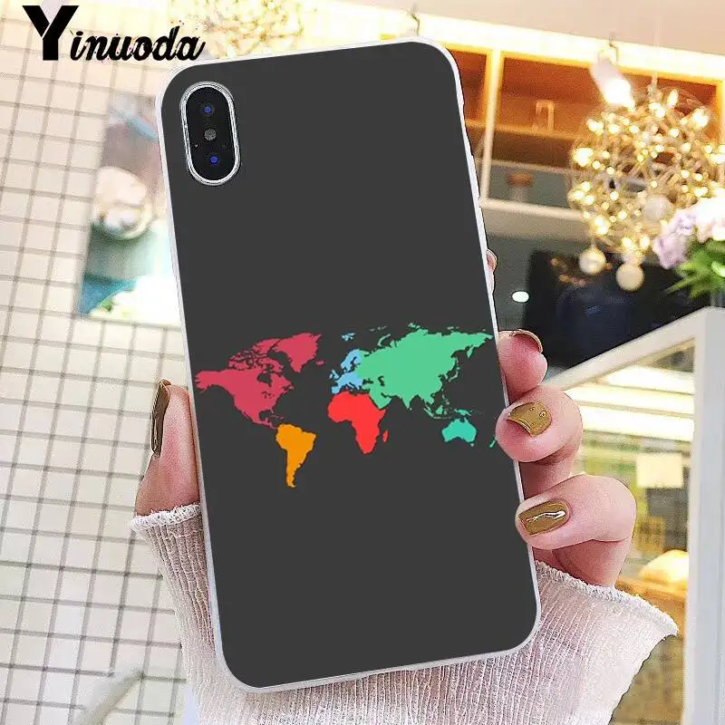 Мягкий силиконовый чехол Yinuoda для iPhone 8 7 6 6S Plus X XS MAX 5 5S SE XR 10 11 pro max|Чехлы-накладки| |