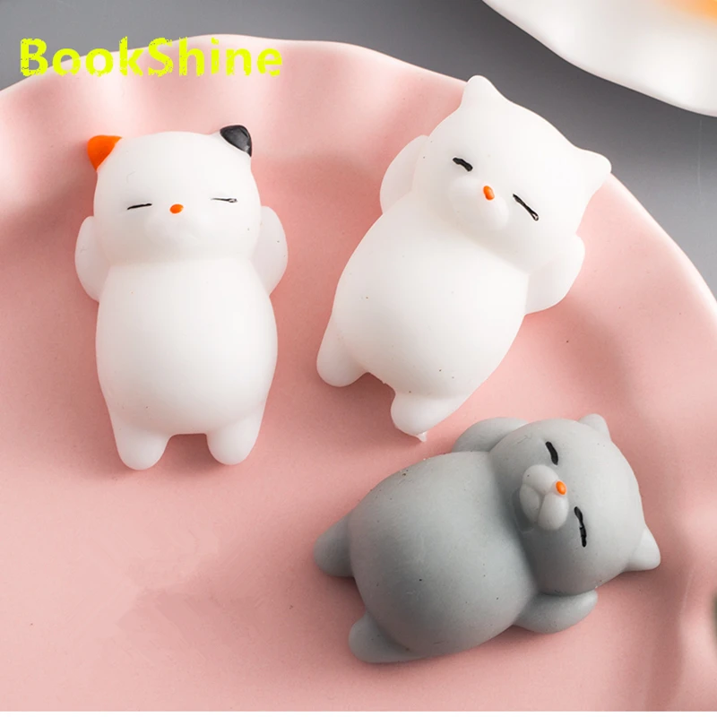 1 шт. мини Squeeze игрушечные лошадки антистрессовый мяч мягкими Cat замедлить рост кукла эластичный животных Исцеление стресс ручной Непоседа Vent игруш - изображение