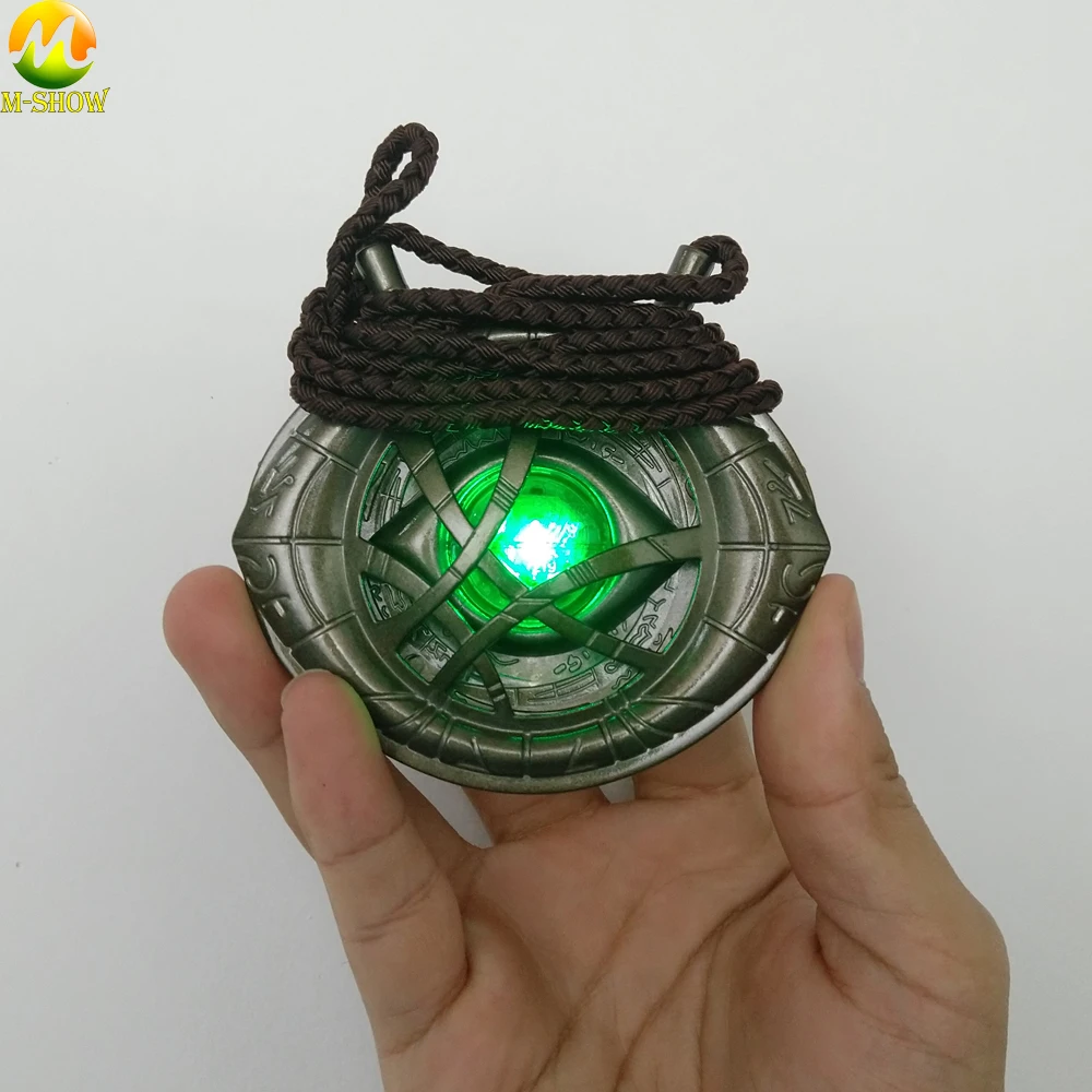 Доктор Странный свечение ожерелье Dr. Странные Стив косплей глаз Agamotto подвеска
