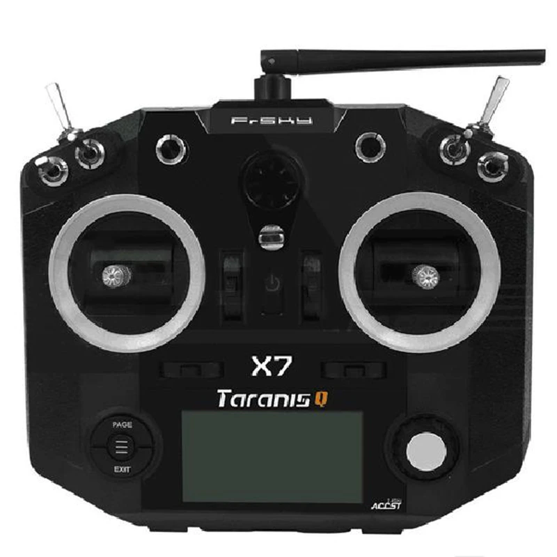 Популярный передатчик FrSky ACCST Taranis Q X7 2,4 ГГц 16 каналов Черный Белый Синий Оранжевый Зеленый Фиолетовый режим 1 Режим 2 для RC мультикоптера