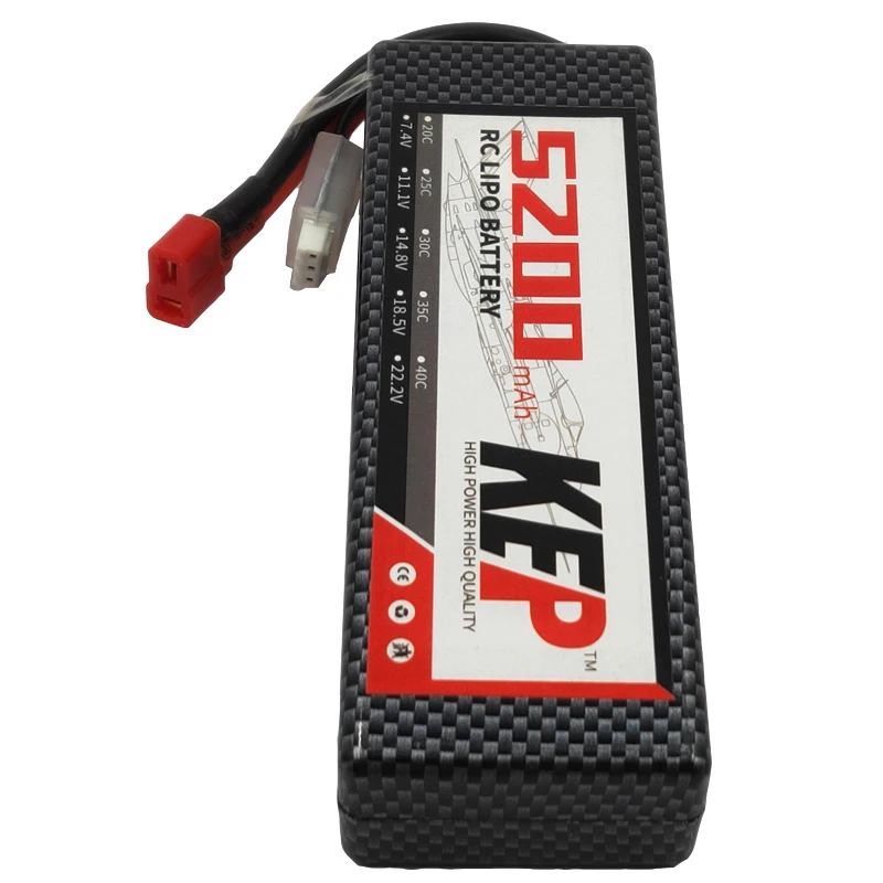 2s Высокая мощность 1 шт. 2 3 RC Lipo батарея 2S 7 4 V 5200mAh 35C Жесткий Чехол для