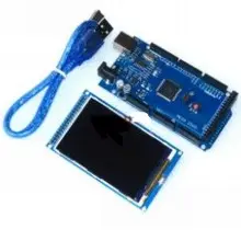 Free shipping! 3.2 inch TFT LCD screen module Ultra HD 320X480 for Arduino + MEGA 2560 R3 Board with usb cable
