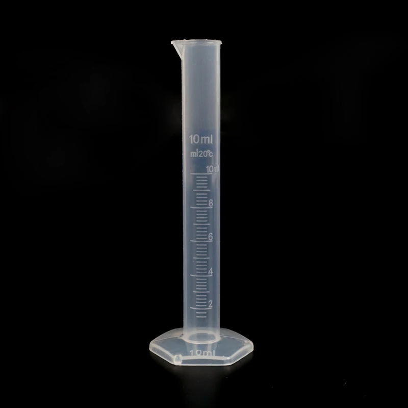 Delidge 10/25/50/100ml Plastic Measuring Cylinder accurate Cooking Kitchen School Chemistry Laboratory Tools measurement Tool