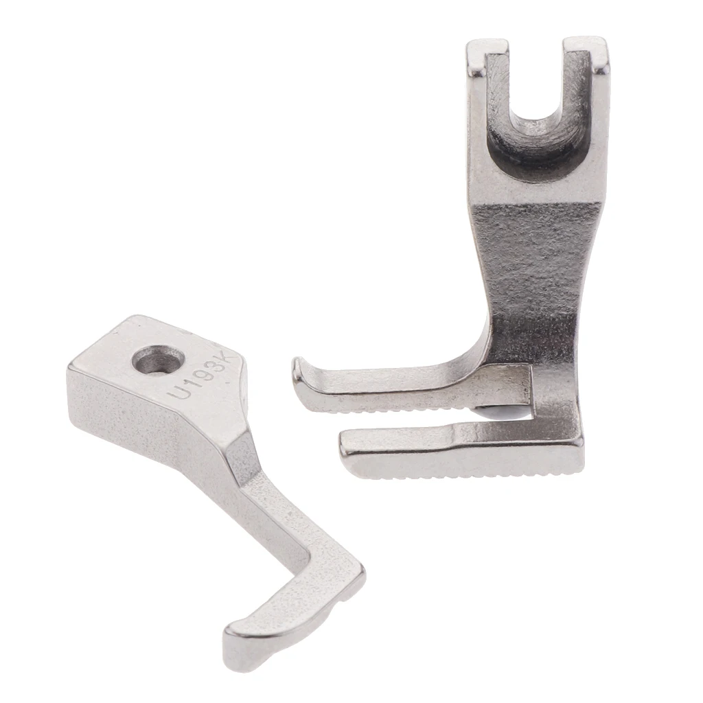 Industrial Sewing Machine Walking Piping & Welting Zipper Feet Set U192 U193